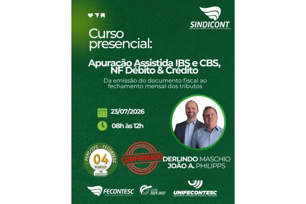Apuração Assistida IBS e CBS, NF Débito & Crédito Da emissão do documento fiscal ao fechamento mensal dos tributos